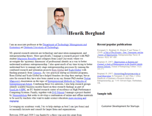 Tablet Screenshot of henrikberglund.com